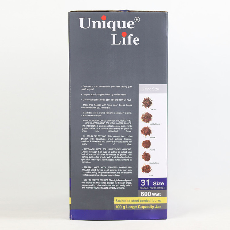 آسیاب قهوه یونیک لایف ۰۱۹