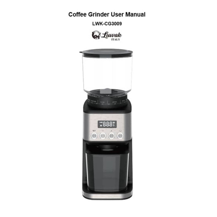 آسیاب قهوه لواک مدل LWK-CG 3009